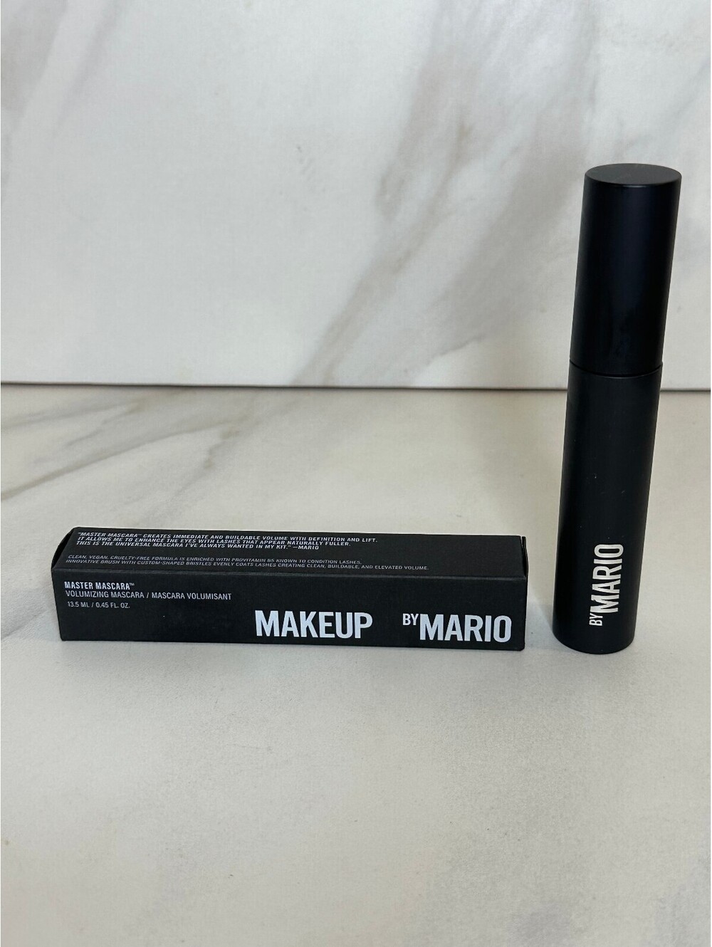 Makeup by Mario volumizing Master Mascara - Super Black 0.45 fl oz made in Italy